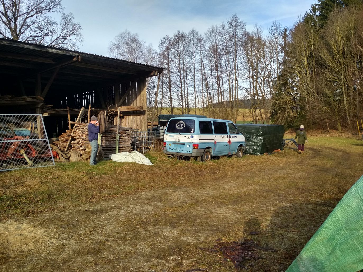 Packing the truck January 2020