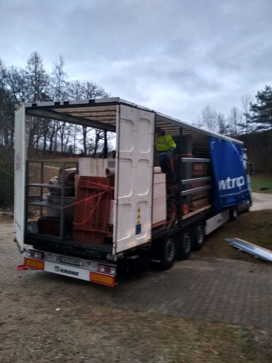 Packing the truck January 2020