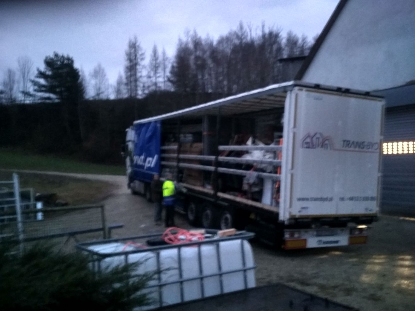 Packing the truck January 2020