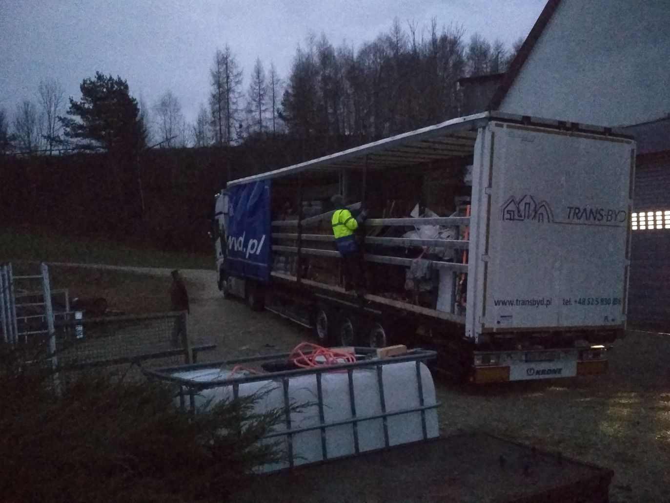 Packing the truck January 2020