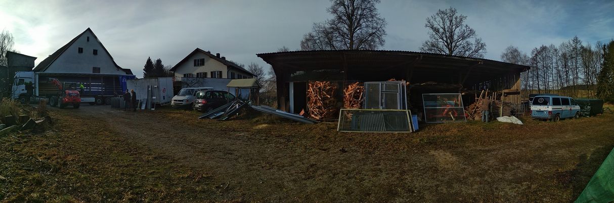 Packing the truck January 2020