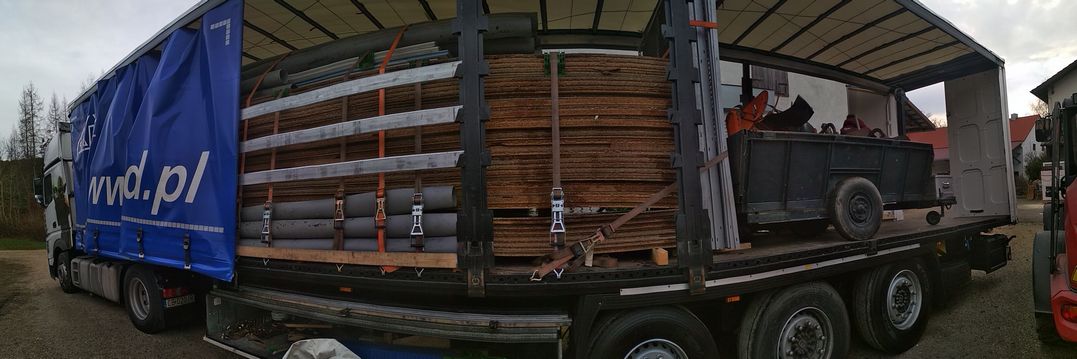 Packing the truck January 2020