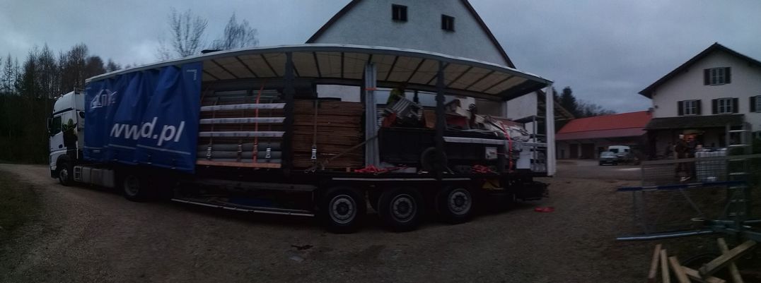 Packing the truck January 2020