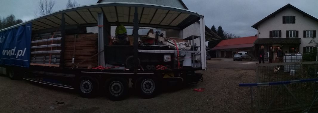 Packing the truck January 2020